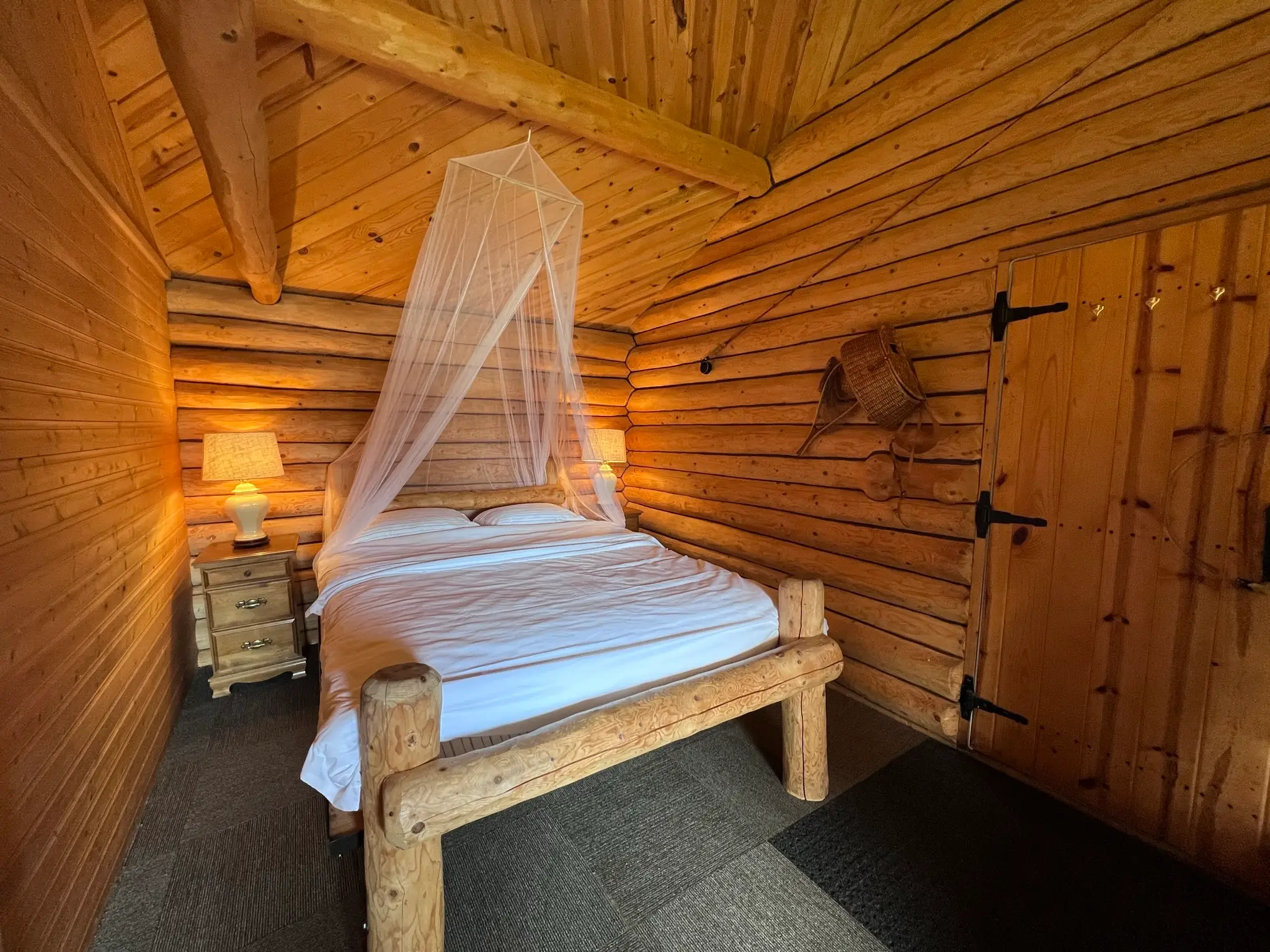 deluxe cabin full bed deluxe cabin full bed in a beautiful remote cabin in alaska with tal adventures lodge