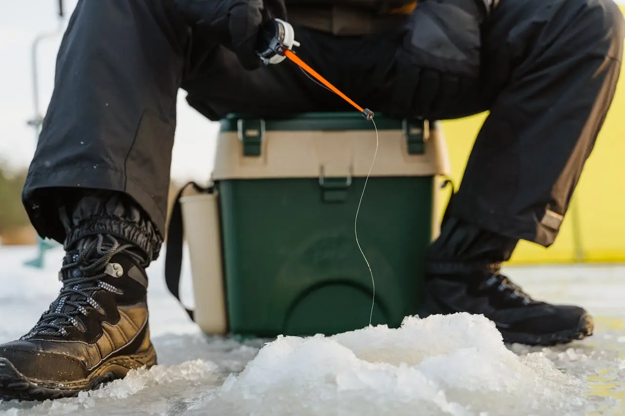ICE FISHING ALASKA