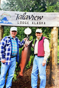 tal river lodge sport fishing throwback photo