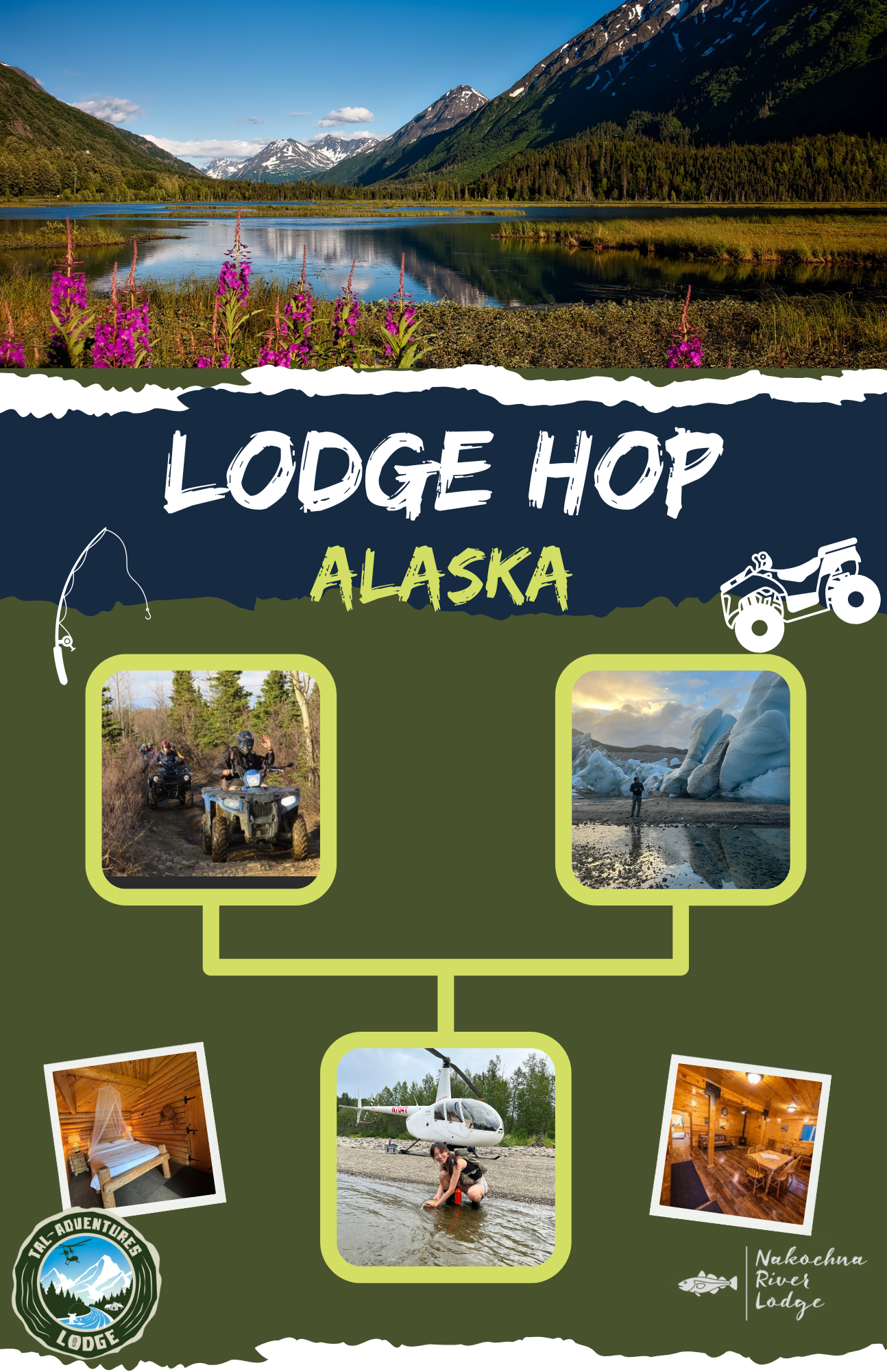 alaskan lodge hopping adventure packages